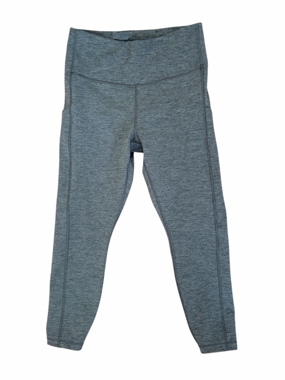 Athleta  Grey High-Waist Performance capri Leggings